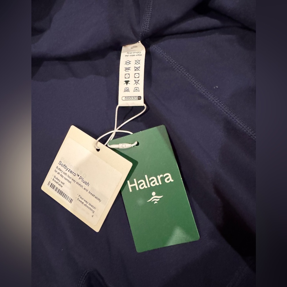 Halara: softlyzero plush backless active yoga fit… - image 6